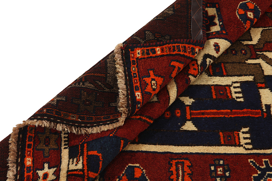 Bakhtiari - Qashqai Perser Teppich 444x129 - Abbildung 4