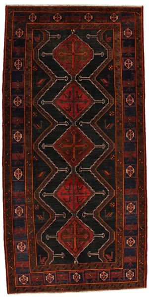 Enjelas - Hamadan Perser Teppich 315x158