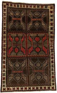 Teppich Bakhtiari Gabbeh 214x134